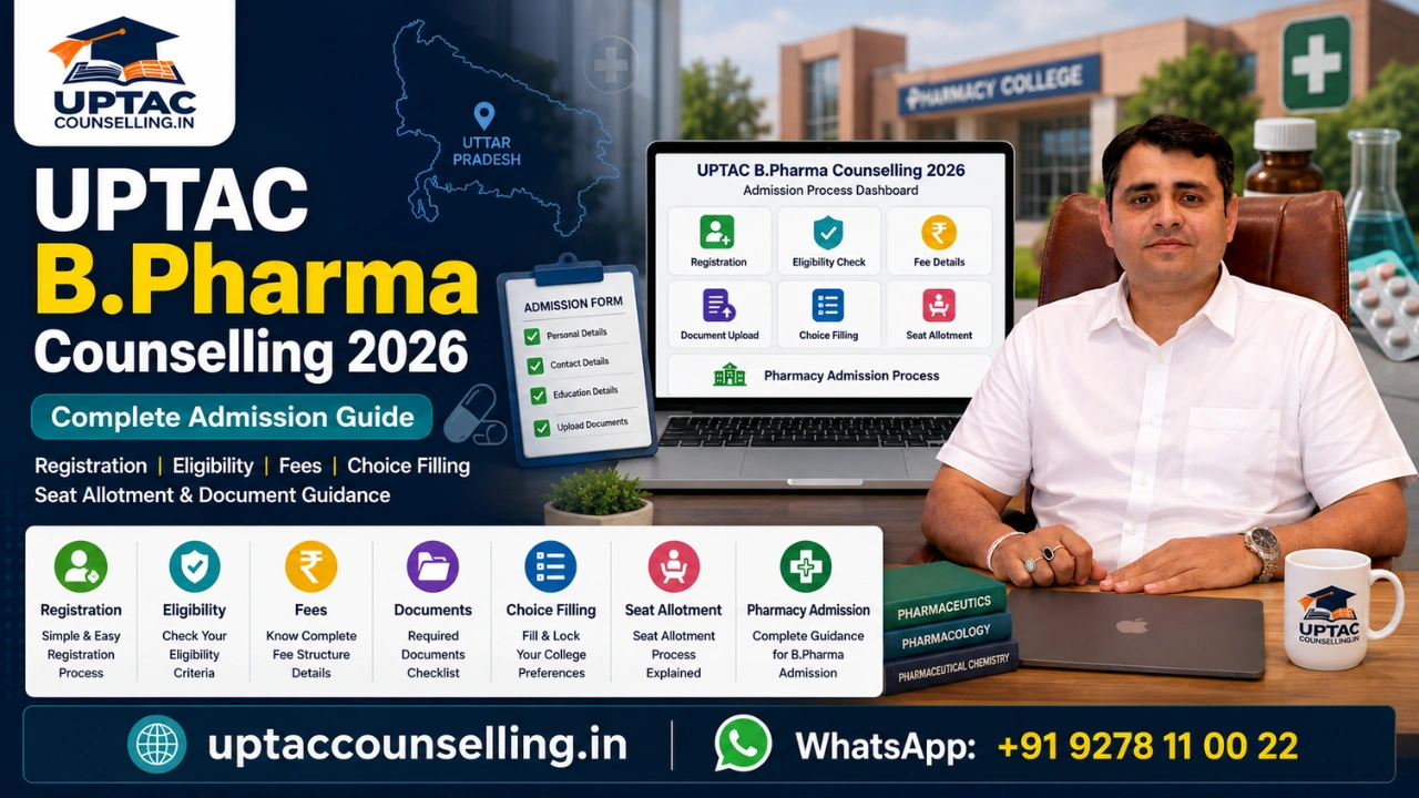 UPTAC 2026 B.Pharma Counselling